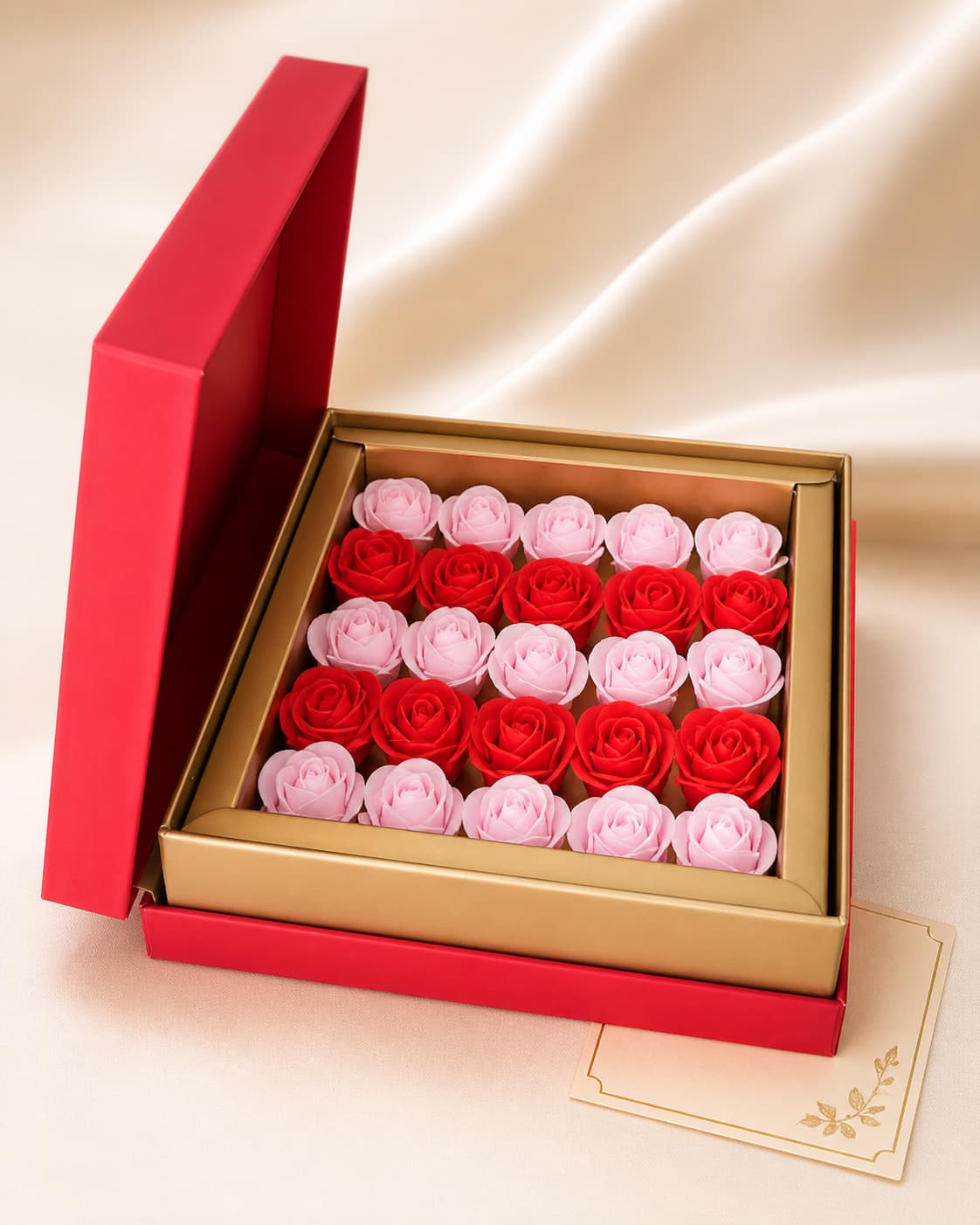 Coffret floral personnalisé